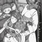 "Mission 160 Intervention" zeigt eine Illustration mit freudig-lachenden Figuren in Anzügen und Hüten, Konfetti fällt herab.