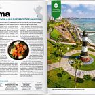 "Lima: Geschichts- & kulturträchtige Hauptstadt. Unterkünfte in Lima siehe S. 104. Bild von einem Leuchtturm an der Küste."