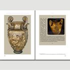 Abb. 111: Die kleinere, etwa 60 cm hohe Bronzeurne mit Spiralmotiven und reich verziertem Relief.