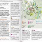 Text: „Brixen/Bressanone” und „Was tun in Brixen?” Eine Doppelseite mit Text über Brixen, einer Karte und Empfehlungen.