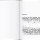 Links eine leere Buchseite. Rechts steht "PROLOG". Text beschreibt Zweifel und Erlebnisse auf Gran Canaria. Seitenzahl 7.