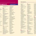 Stichwortregister A–Z mit Einträgen wie "Aqueductos", "Cabeza clava", "Chan Chan", "Eisenbahnen". Seitenzahlen 282 und 283.