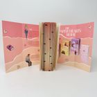 "Die Paper Hearts-Reihe", Beschreibung von Mila, Juniper, Nicolas. Illustration mit rosa Hintergrund und Herzmotiven.