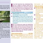 Highlight: Seuil de Naurouze. Schleusen markieren Wasserscheide Atlantik-Mittelmeer. Bild: ruhiger Kanal mit Bäumen.