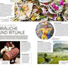 Balis & Lomboks Bräuche und Rituale. Eindrücke der Kultur, Gamelan-Musik, Canang-Opfergaben, Tanzaufführungen, Bewässerung.