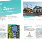 **17 ALLES AUSPROBIEREN**  
Testen und Tüfteln im Experimentarium Zingst.  
**Öffnungszeiten:** Dienstag bis Sonntag, 10–16 Uhr.  
Seestraße 76, 18374 Zingst.  

Links: Einführung in Experimente und Piratenschiff.  
Rechts: Bild des Experimentariums und Infos zu Workshops.