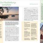 17 Um Mecklenburgs Seenplatte. Personlicher Tipp: Waren - Vom Wasser umarmt. Die ruhige Abendstimmung über dem See.