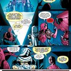 Oben links: "Ladys und Taskmaster, ich präsentiere...". Unten: "Keine Toten, hörst du?" Eine bunte Comic-Szene mit Figuren.