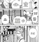 Ein Manga-Dialog: Ein Mann äußert, dass Zeiten sich ändern. Ein anderer verlangt, zu deren Boss gebracht zu werden.