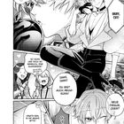 Texte: "Mal wieder unfassbar süß, Hinata-kun!", "Okay, cut!", "So süß und doch so männlich..."

Illustration: Junge mit Apfel, charmante Posen, zwei begeisterte Zuschauer.