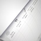 Es gibt Felder mit den Titeln: „Das sollten wir mal ausprobieren“, „Ein Ort, an dem wir uns mal treffen sollten“, „Ich finde es hilft, wenn du...“. Darunter sind Linien zum Ausfüllen. Neben den Texten sind kleine Symbole, z.B. ein Herz und eine Flasche.