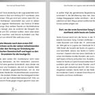 Seite 16: 
„Zehn Monate nach dem ersten ESC unterzeichnen sechs der sieben teilnehmenden Länder den Vertrag zur Gründung der Europäischen Gemeinschaft.“

Seite 17: 
„Dort, wo der erste Eurovision Song Contest stattfand, steht heute ein Casino.“

Enthält zwei Seiten mit fortlaufendem Fließtext über den ESC.