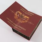 "O himmlische Herrin, zu uns seid ihr gut und raubt unsren Feinden noch jeglichen Mut." Verziert mit goldenen Details.