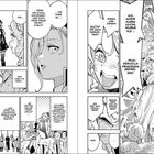Textausschnitte in Sprechblasen und Kästchen. Manga-Stil. Verschiedene Charaktere in emotionalen Szenen.