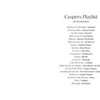 Caspers Playlist für den Roadtrip. Eine Liste mit Musiktiteln von Künstlern wie Maroon5, Coldplay und Ed Sheeran.