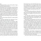 Seite 14 und 15 eines Buchs mit fließendem Text ohne hervorgehobene Überschriften oder Bilder.