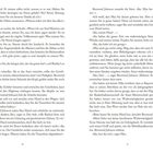 Seitenzahlen unten: 16, 17. Text beschreibt eine Unterhaltung zwischen Charakteren und Emotionen.