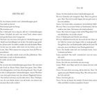 **ERSTER AKT** und **Erster Akt**

Dialoge zwischen Tante, Onkel und Gerda in Dialekt über Leberknödelsuppe und Essen in einem humorvollen Kontext.