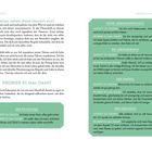 Texte: "Wie genau sehen diese Steuern aus?", "PROBIER ES MAL DAMIT", mehrere Absätze mit Tipps, Seitenzahlen 60 und 61. 