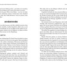 Der Text behandelt das Thema Eindrücke, beginnend mit "Die Kunst, einen guten ersten Eindruck zu hinterlassen". Untertitelt mit "AUS NÄCHSTER NÄHE" und "Die Nase spürt es". Es wird über körperliche Wahrnehmung und Gerüche gesprochen.