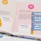 - Flexible Ideen
- An den Alltag anpassbar
- Kurze Momente oder intensive Beschäftigung

Illustration: Eine Person auf einem Sofa mit einer Tasse.