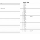 Januar und Februar 2028 Kalender mit Feiertagen: Neujahr, Heilige Drei Könige, Valentinstag, Rosenmontag, Fastnacht.