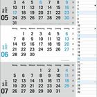 Kalender für Mai, Juni, Juli 2027. Wochentage und KW-Spalten. Feiertage im Mai: 1. Mai, 6. Mai, 9. Mai.