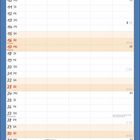 Text: "NAME", "Was findest du so lustig am öffentlichen Bücherschrank?", "Hab die Tagebücher meiner Schwester reingetan." 

Kalender für Mai, Illustration von zwei Kindern vor einem Bücherschrank.