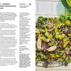 Honig-Hähnchen + Jalapeño-Quinoa mit gerösteten Pinienkernen. Rezept für 2 Portionen, Zubereitung unter 30 Min.