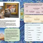 "Au musée!" Frankreichs Kunstgeschichte, insbesondere in Paris. Museenkategorien und Interessen-Checkboxen.