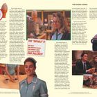 "The Double R Diner" – Double R Diner Logo oben links; Specials-Tafel: "ASK ABOUT OUR SPECIALS!"; Retro-Diner-Szenen.