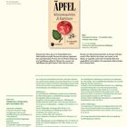 "ÄPFEL Wissenswertes & Kurioses, 35 erstaunliche Fakten. Beschreibung von Apfelsorten und Wissenswertes. Verlagsinformationen unten."