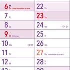 Kalender für Mai 2027. Feiertage: 1. Maifeiertag, 6. Christi Himmelfahrt, 16. Pfingstsonntag, 17. Pfingstmontag, 27. Fronleichnam.