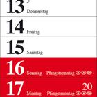 Ferientermine 2027 für deutsche Bundesländer, darunter Kalender für Mai: Feiertage wie Maifeiertag, Christi Himmelfahrt, Pfingsten.