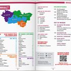 Inhalt mit Regionenkarte, Kapitelübersicht und Seitenzahlen von 38 bis 142, plus digitale Extras.