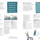 25. Das Verflochtene, 26. Das Magische. Anleitungen zum Stricken von verzopften und illusionsartigen Mustern mit Bildern.