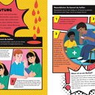 **BLUTUNG**: Tipps zum Stoppen. **Nasenbluten: So kannst du helfen**: Kopf vorlehnen, Nase zusammendrücken, nach 10 Minuten loslassen.