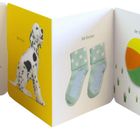 Erstes Lernen. Der Apfel, der Hund, die Socken, der Ball, die Schaufel und der Eimer. Bilderbuch mit einfachen Illustrationen.