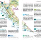 Links "SLOWENIEN", "KROATIEN", "BOSNIEN UND HERZEGOWINA". Karte zeigt Küstenregion mit Orten: Opatija, Rijeka, Krk, Rab.