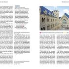 Seite 38, Westlich der Altstadt: Text über ein Arkadia-Gebäude und Kaffee vom Fahrrad. Rechter Bildbereich: Foto des Kaiserlichen Residenzschlosses.