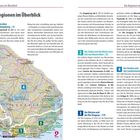 Die Regionen im Überblick. Montevideo und Umgebung | 31. Der Süden und die Küste westlich von Montevideo | 85. Der Westen und der Río Uruguay | 119. Der Norden und das Landesinnere | 145. Text beschreibt touristische und geografische Informationen zu Regionen in Uruguay mit Schwerpunkt auf Kultur, Natur und Lebensstil. Enthält auch eine Karte mit markierten Regionen.