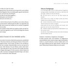 **Linke Seite:**

- **Titel:** Schnelle Hilfe: Ein Satz für heute
- **Inhalt:** Gedanken zur Selbstfreundlichkeit, Vorschläge für abendliche Sätze, die innere Stimme hinterfragen.

**Rechte Seite:**

- **Titel:** Selina am Samstagmorgen
- **Inhalt:** Selinas Gedanken und innere Stimmen beim Aufstehen, ihre Wirkung auf den Tag.

Beide Seiten behandeln das Thema der inneren Stimmen und deren Einfluss auf uns.