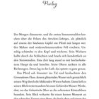 Prolog. Eine Erzählung über einen Morgen im Atrichon-Gebirge, ein Pferd, Wälder, Fluss und das Galantische Meer.