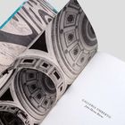Bucheinband mit Text: "JOHN HORNE BURNS, GALLERIA UMBERTO, ROMAN". Architekturmotiv einer bemalten Kuppel.