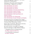 Inhaltsübersicht mit Titeln zu Heilungsdehnungen und Yin-Übungen, z.B. "Ahnen-Reflexion: Prüfe, ob die Hexenwunde in dir wirkt".