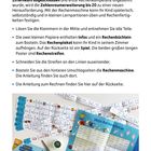 Zum Umgang mit dem Heft: Anweisungen für Zahlenerweiterung, Bastelideen und Nutzung einer Rechenmaschine. Darunter Bastelmaterialien.