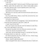 Seite 9: Ein Esel namens Jakob fühlt sich unter Ponys unwohl. Helena, ein Pony, ist freundlich zu ihm. Jonas hört Jakobs Ruf nicht.