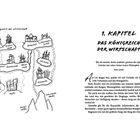 1. Kapitel: Das Königreich der Wirtschaft. Skizze mit Beschriftungen: Inflation, Geldpolitik, US-Dollar, Rohstoffe.