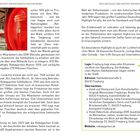 Texte: "Die Rotkäppchen-Erlebniswelt", "Lage: Freyburg liegt etwa", "Adresse: Sektkellereistraße 5", "Website: rotkaeppchen.de". 

Links sieht man eine rote, runde Ausstellung mit Infotafel. Rechts beschreiben Texte die Geschichte und Angebote der Rotkäppchen-Sektkellerei in Freyburg, inklusive Übernachtungstipps.