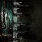 Inhaltsverzeichnis zu SAW-Filmen mit Seitenangaben. Im Hintergrund rostige Ketten und dunkle, düstere Atmosphäre.
